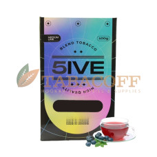 Тютюн до кальяну 5ive Medium Blueberry Tea (Чорничний чай) 100 гр