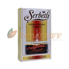Тютюн для кальяна Serbetli California Love (Калифорния Лав) 50 гр
