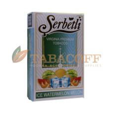 Тютюн для кальяна Serbetli Ice Watermelon Melon (Айс Кавун Диня) 50 гр