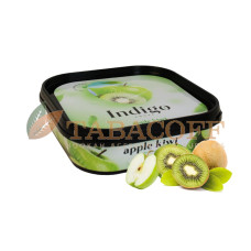 Безтютюнова суміш для кальяну Indigo Apple Kiwi (Яблуко, Ківі) 100 гр