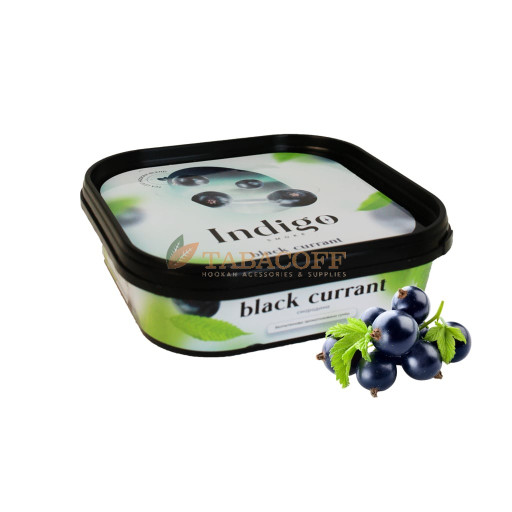 Безтютюнова суміш для кальяну Indigo Black Currant (Смородина) 100 гр