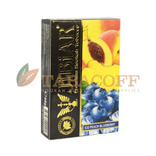 Тютюн для кальяну Jibiar Ice Peach Blueberry (Лід, Персик, Чорниця) 50 гр
