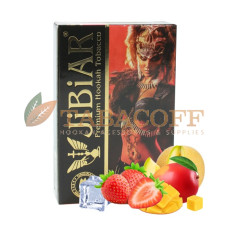 Тютюн для кальяну Jibiar Amazon (Диня, полуниця, лід, манго) 50 гр