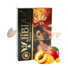 Тютюн для кальяну Jibiar Crazy lady (Манго, персик) 50 гр
