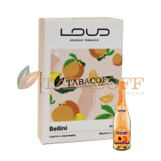 Тютюн для кальяну Loud Tobacco Light Bellini (Ігристе з персиком) 50 гр