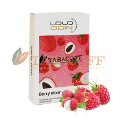 Тютюн для кальяну Loud Tobacco Light Berry elixir (Малина, лічі) 50 гр