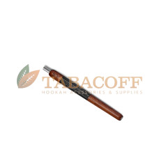 Мундштук WOOKAH Wooden Mouthpiece Walnut Black Leather