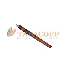 Мундштук WOOKAH Wooden Mouthpiece Merbau Brown Leather